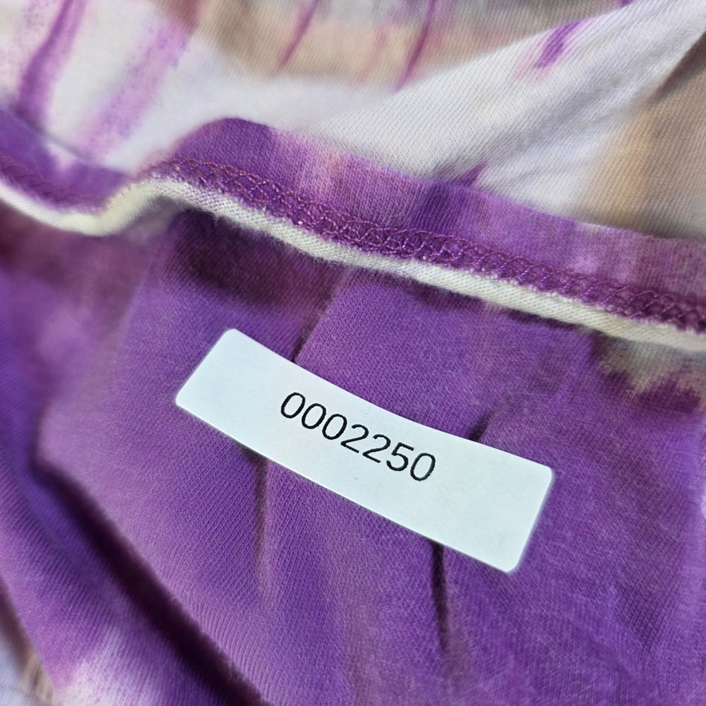 The Childrens Place Girls XL 14 Purple Tie Dye Maxi Dress Ruffle Hem Boho Play - Picture 2 of 6